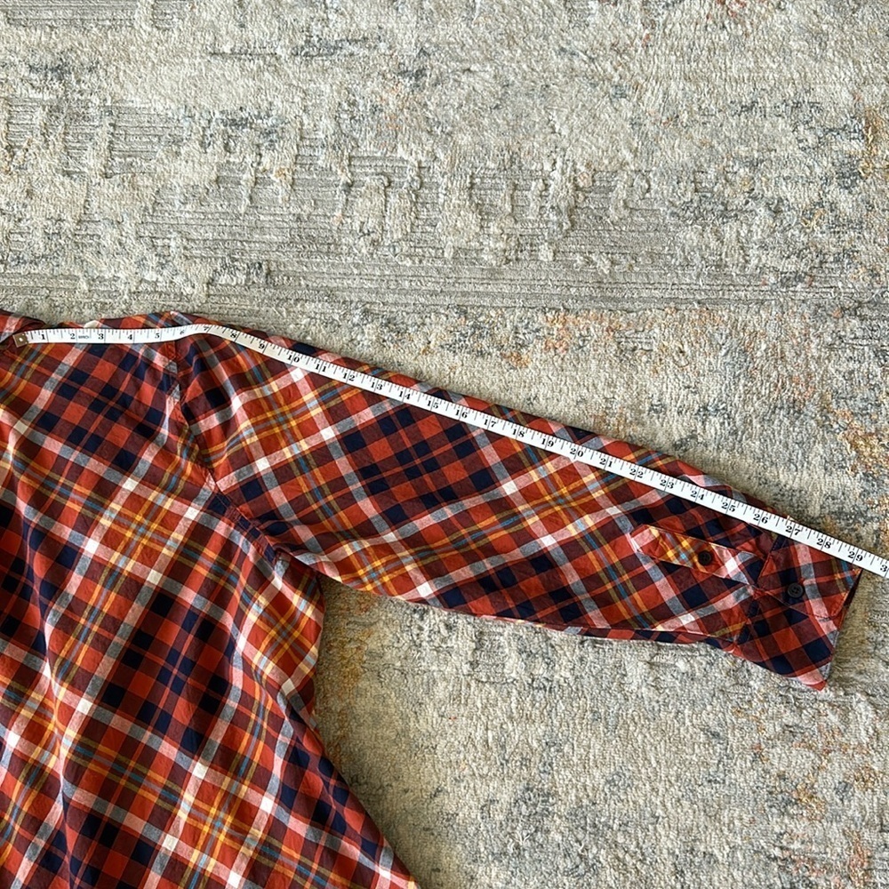 Kim Rogers women’s button down plaid fall blouse size 1x - Picture 10 of 10